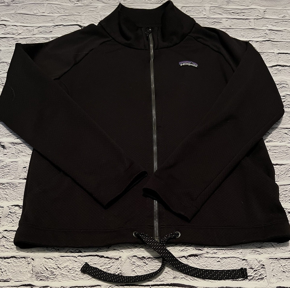 PATAGONIA All Year Lightweight Full Zip Jacket women's XS Black | eBay