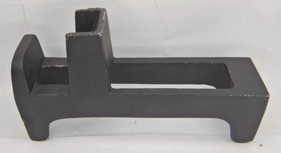 Minuteman International par de 2 pés de ferro fundido Fireback preto - Imagem 2 de 4