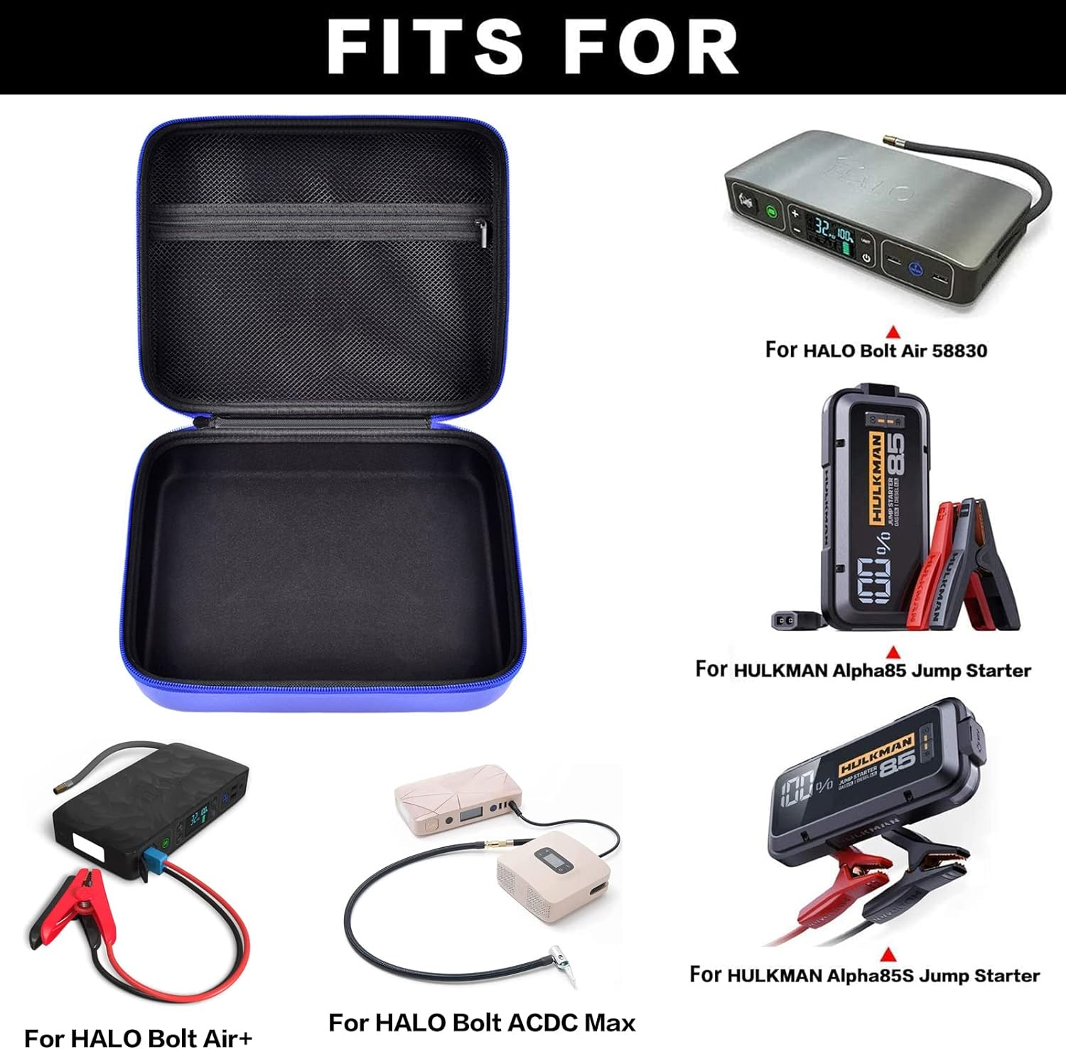 Case Compatible with Halo Bolt Air 58830 Mwh Emergency Power Kit Car