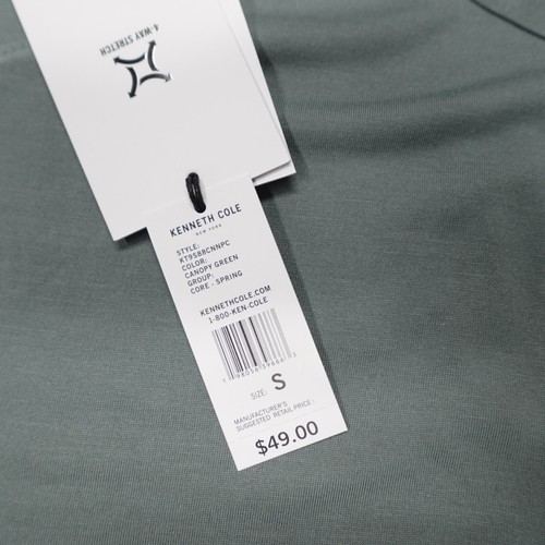 Kenneth Cole Sunset Collection Tech Tee Shirt Modal Blend Stretch Soft Recycled - Picture 34 of 59