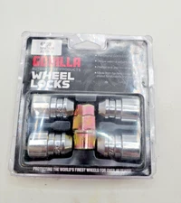 (QTY5) Gorilla Guard 6168 Wheel Locks, 1/2"-20 RH Thread, Bulge Acorn Seat