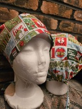 GRINCH     Handmade SURGICAL SCRUB CAPS