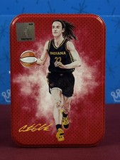 Caitlin Clark #22 Indiana Fever Red Collectors Tin *EMPTY* WNBA