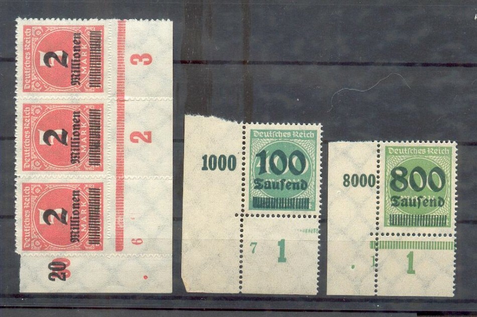 Dr-Infla Party Plate Numbers** MNH Mint Never Hinged (G2966)