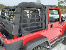 Fits 1992-2006 TJ Jeep One Piece Wraparound Cargo Net