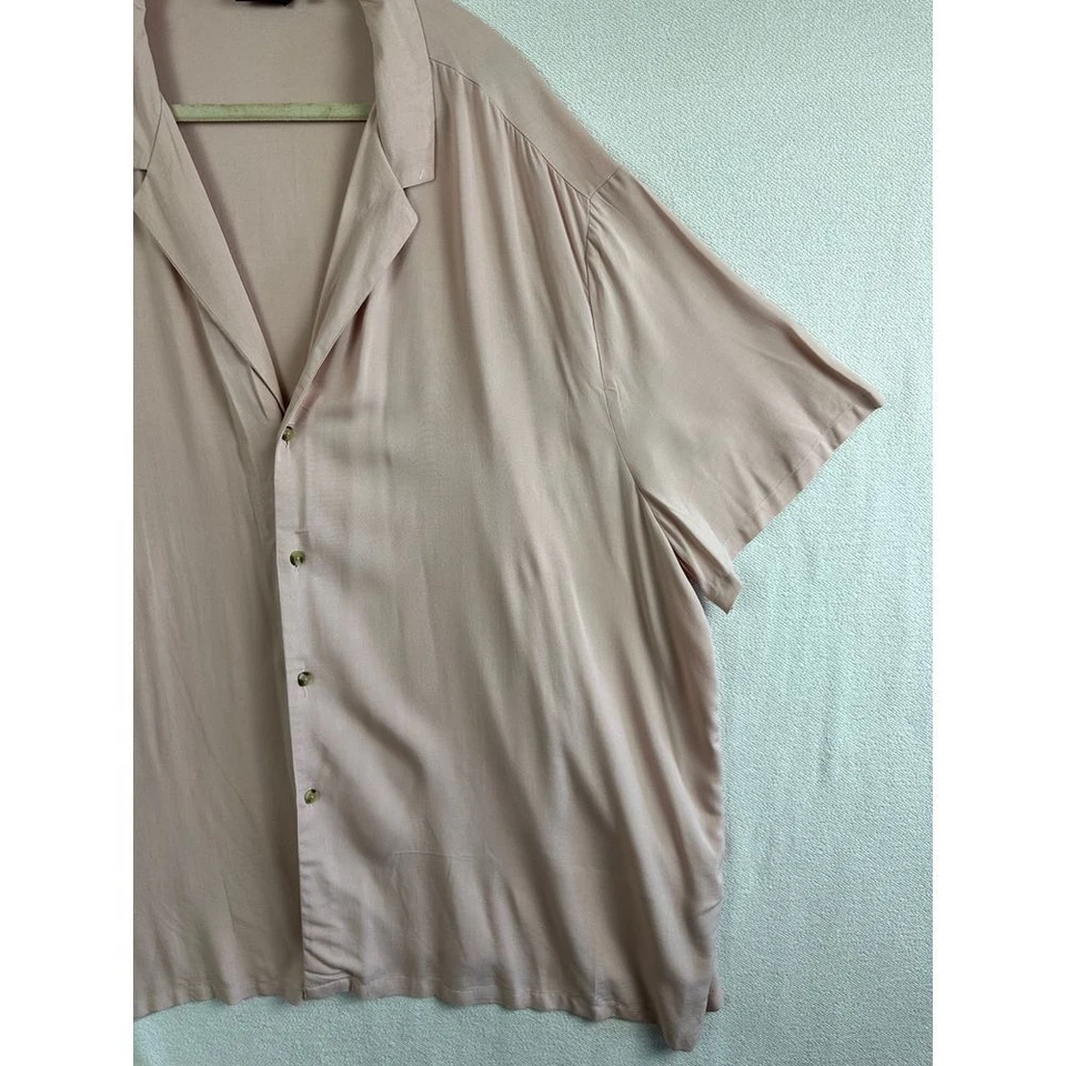 ASOS Design Button Up Men's 3XL Short Sleeve - Image 4 of 4