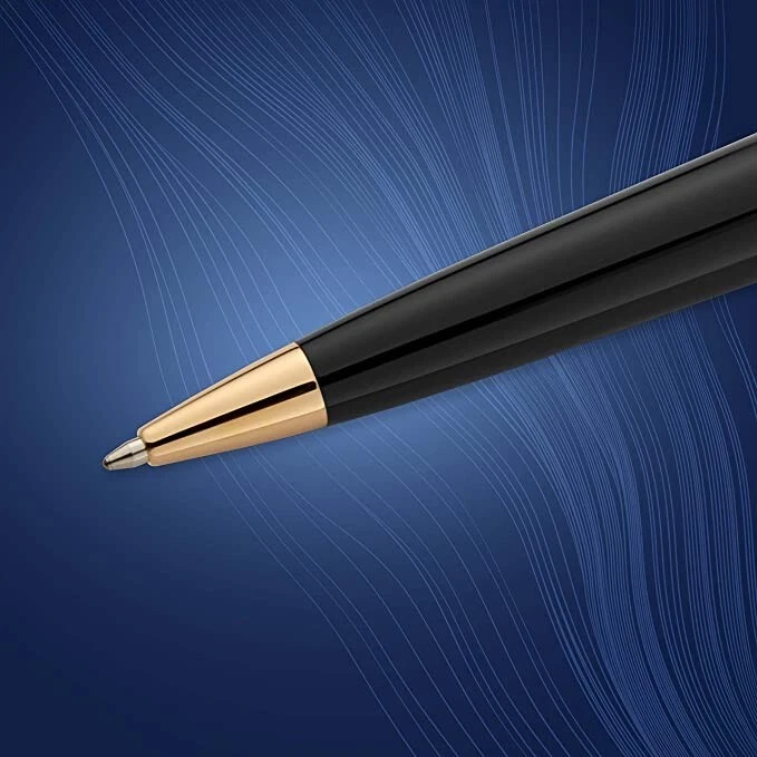 Waterman Expert Black Gold Trim Ballpoint Pen - image 3 of 4