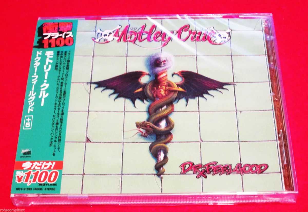 MOTLEY CRUE - DR. FEELGOOD - JAPAN JEWEL CASE CD - OOP UICY-91893