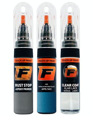 für APRILIA MOTORRAD APR/503 BLU LACKSTIFT Reparatur Set Autolack Kratzer