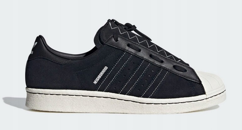 Стильная обувь Adidas Superstar 80-х годов прошлого века GX1400 Nighborhood