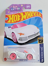 Hot Wheels 2023 HW Screen Time Barbie Extra Pearl White
