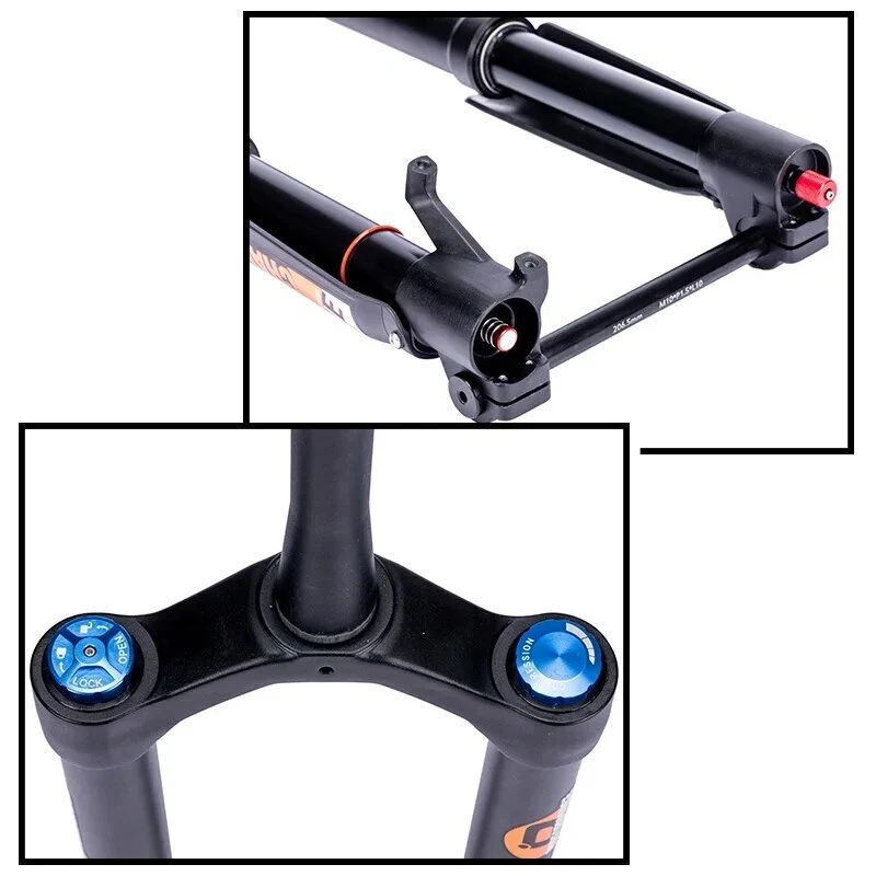 29Inch Inverted Air Suspension Fork Travel 140mm 15*110mm Boost Disc Brake - Image 4 of 4