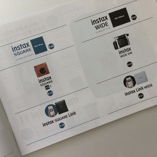FUJIFILM instax Japanese General catalog Published in October 2022 - Picture 14 of 18