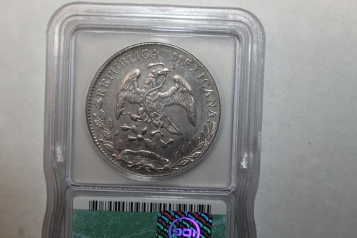 1897 CN, AM 8 Reals ICG AU58 Mexico - Picture 4 of 9