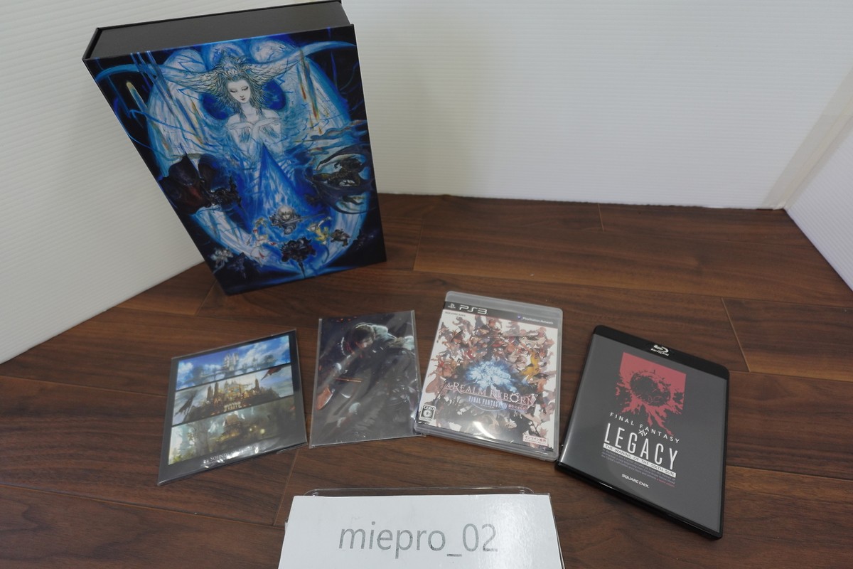 ファイナルファンタジー XIV A Realm Reborn コレクション Final Fantasy XIV PS3 A Realm Reborn Collector'S Edition Japan NA