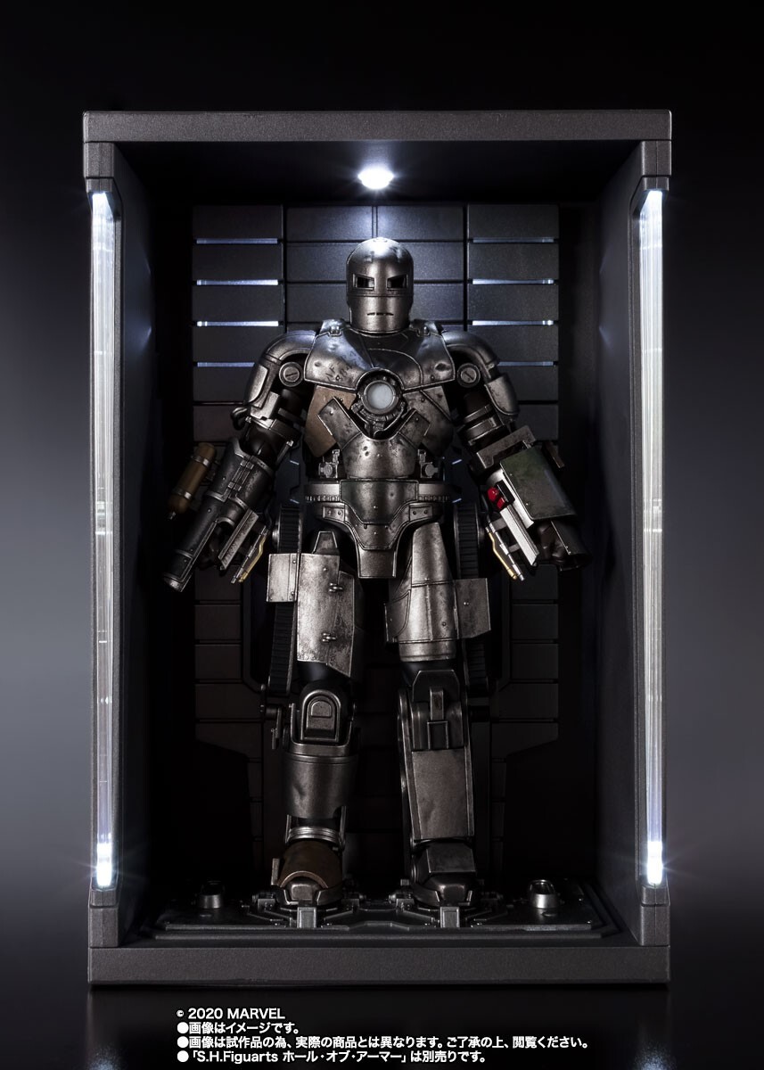 Tamashii Web Bandai S.h.figuarts Iron Man Mark I 1 Mk1 Action