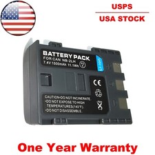Battery Pack For NB-2LH Canon PowerShot G7 G9 S30 S40 S45 S50 S60 S70 S80 New