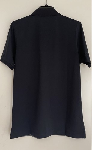 Dunhill Black jaguard Short Sleeve polo shirt Size M Brand New with tag - Imagen 3 de 5