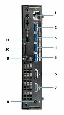 Dell Optiplex 7050 Micro Core i7-6700 16GB 960GB SSD Win10 WiFi 