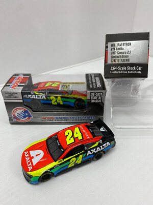 DIECAST BODY & CHASSIS NASCAR 2021 WILLIAM BYRON #24 AXALTA 1/64 CAR