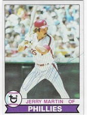 Jerry Martin Signed 1979 Topps Card / Autographed