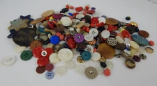 Mixed Lot - Buttons ~ Various Sizes and Materials