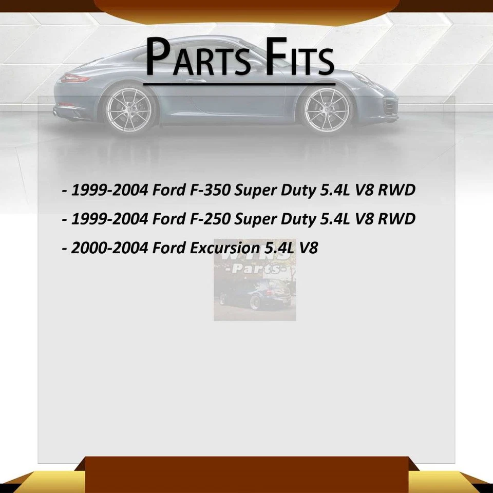 Крепления переднего анкерного двигателя 2x для 1999-2004 Ford F-350 Super Duty 5,4 л полный привод - Изображение 2 из 4