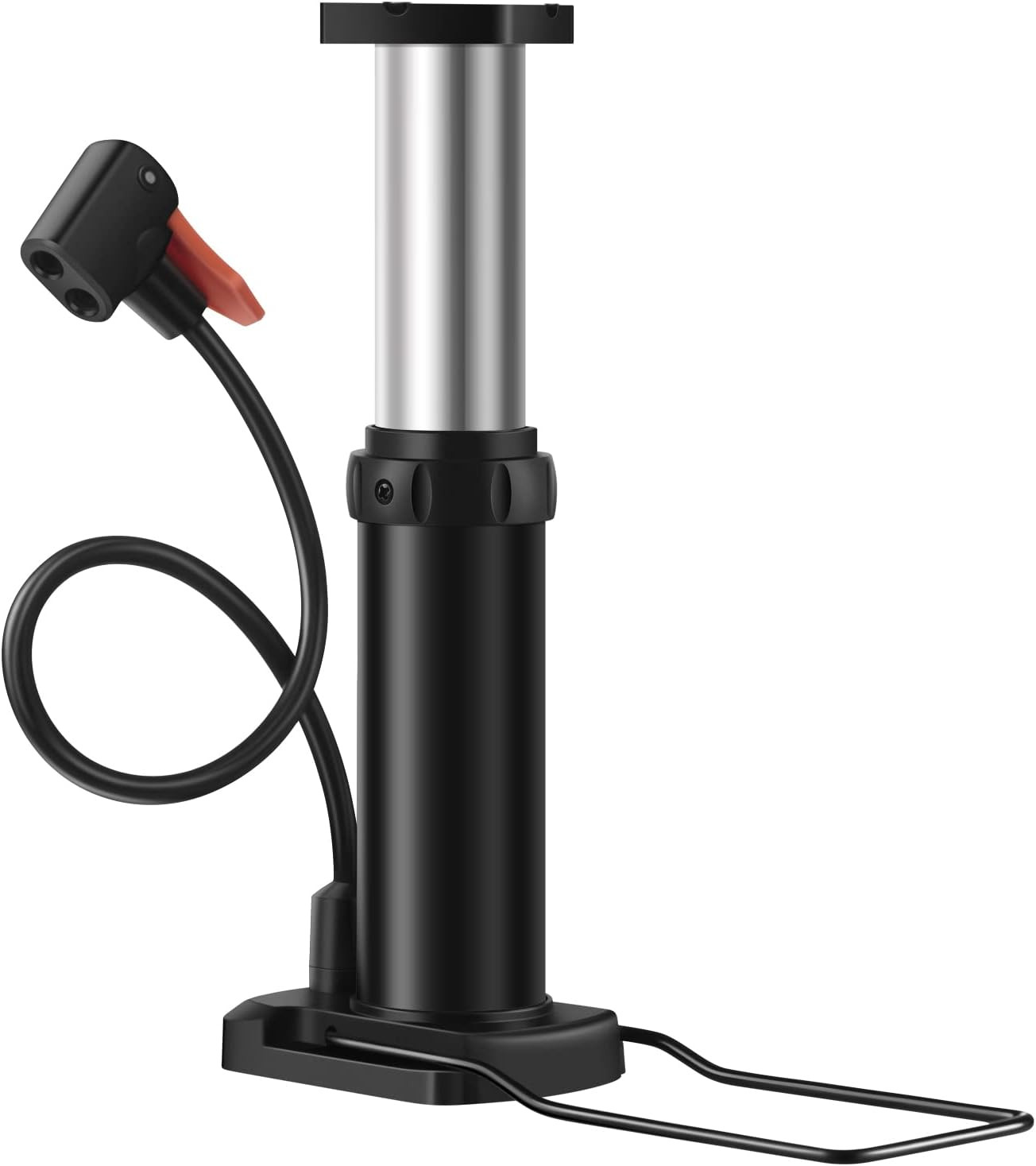Bike Pump Portable, Mini Bicycle Pump, 120 PSI Hand Air Pumps with Presta and Sc