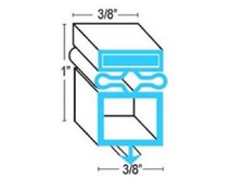Door Gasket 25-5/8" x 54-1/8" Compatible with True 810803 Buy Back Guarantee