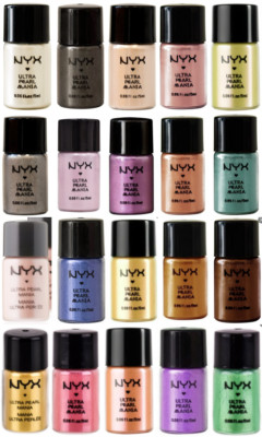 NYX Ultra Pearl Mania Eyeshadow Pigment. Loose Powder. Buy 3 or more 30% off !!