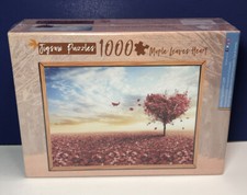Maple Leaves Heart Tranquil Series 1000 Piece Jigsaw Puzzle New Sealed