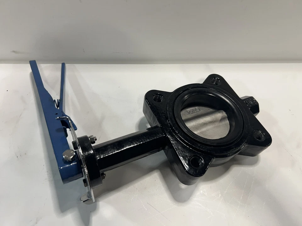 "Válvula de mariposa estilo orejetas de hierro dúctil de 3"", sello EPDM, disco CF8, actuador de palanca" Foto 2 de 4