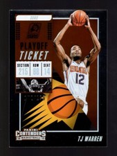 2018-19 CONTENDERS PLAYOFF TICKET #65 TJ WARREN 172/199 PHOENIX SUNS