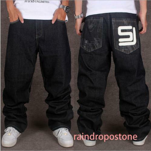 Mens Jeans Sean John Baggy Loose Denim Hip-Hop Rap Skateboard