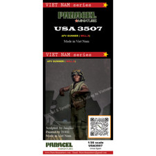 PARACEL MINIATURES VIETNAM SERIES USA3507 35th US AFV GUNNER WILL. S -1 FIGURE