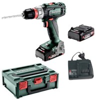Metabo Akku Bohrschrauber Bs 18L Quick 18V 2X2Ah Akku LadegeräT Koffer 602320500