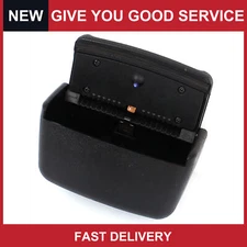 Universal Blue LED Light Smokeless Cigarette Ashtray Holder Black Pack of 1