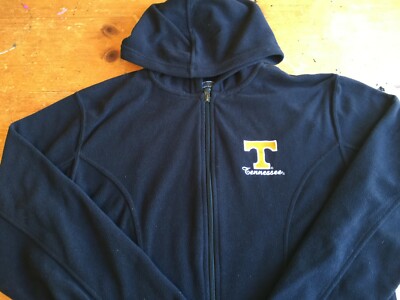 J. America Tennessee Volunteers UT Women's Black Fleece Jacket Size Small B41