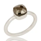 Natural Pyrite Gemstone 925 Solid Sterling Silver Ring Personalized Jewelry