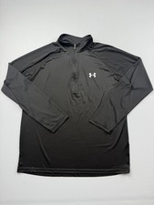 Under Armour HeatGear Pullover Mens XL Black ...
