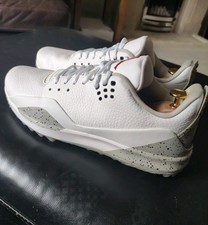 Air Jordan Mens Golf Shoes Size UK 9 White