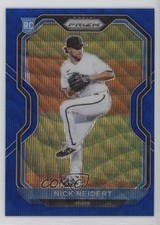 2021 Panini Prizm Tier III Blue Wave Prizm 45/60 Nick Neidert #231 2s2