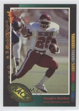1992 Wild Card Class Back Attack Vaughn Dunbar #SP1 Rookie RC 0h1. rookie card picture