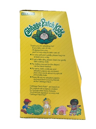 1985 Cabbage Patch Kids Girl Doll 2 Braided Ponies 1 Tooth NRFB - Picture 6 of 8