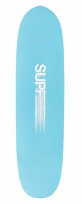 Supreme Motion Logo Deck Cruiser Skateboard Blue SS20 7.75 New