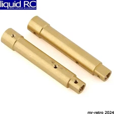 Axial Racing 332012 Brass Rear Axle Tube Set: PRO
