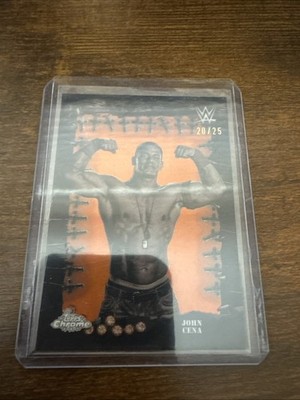 2025 Topps Chrome Cactus Jack John Cena Orange /25