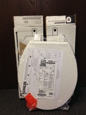 Kohler Layne Quiet Close Round Toilet Seat White Antimicrobial REC35828-A-0