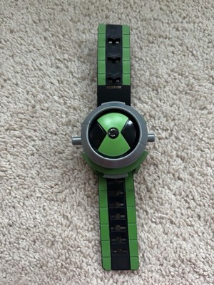 2008 Ben 10 Ultimate Omnitrix Watch Lights Bandai Works, No Disks