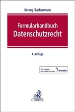 Formularhandbuch Datenschutzrecht | Ansgar Ko...